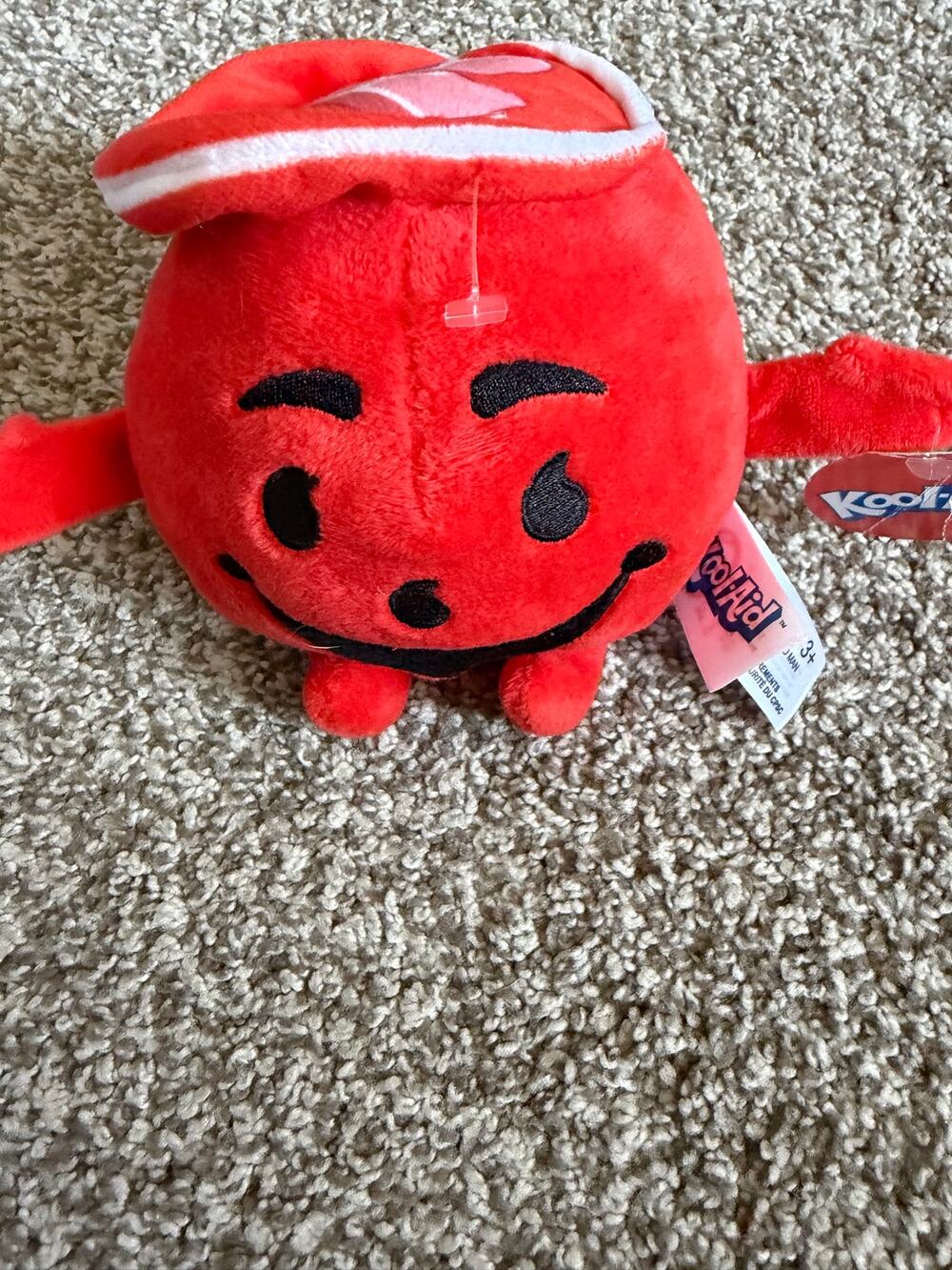 Fiesta Kool-Aid Man 6" Plush Toy Mascot Advertising Stuffed Animal NWT